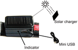 LED DOG Collar Solar & USB Charging
