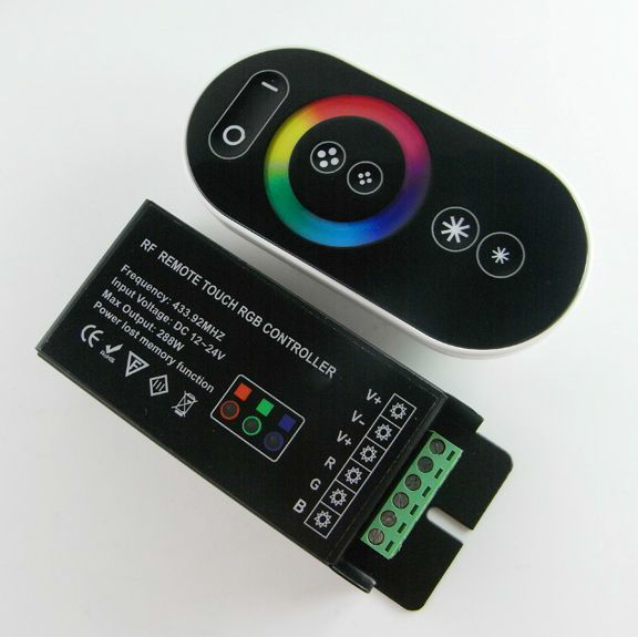 LED RGB 6 key RF Controll Output 3 channels